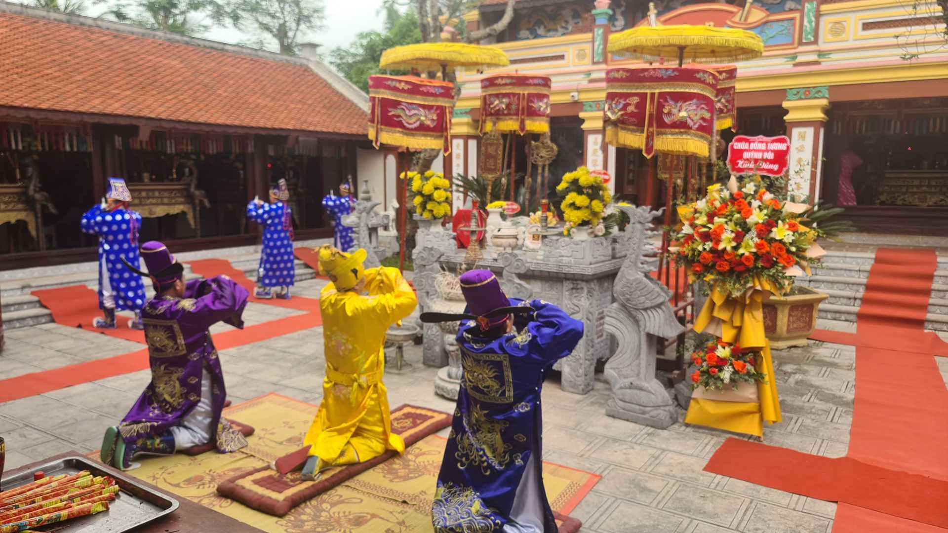 Hội Đồng Họ Hồ Đại Tộc Quỳnh Đôi Tổ Chức Lễ Giỗ Thủy Tổ Hồ Hồng