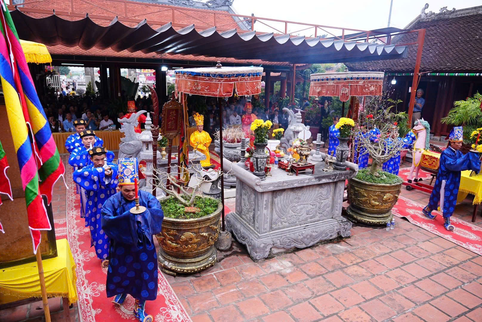 Trang Nghiêm Đại Lễ Tế Họ Hồ Đầu Năm Tại Nhà Thờ Họ Hồ Tam Công