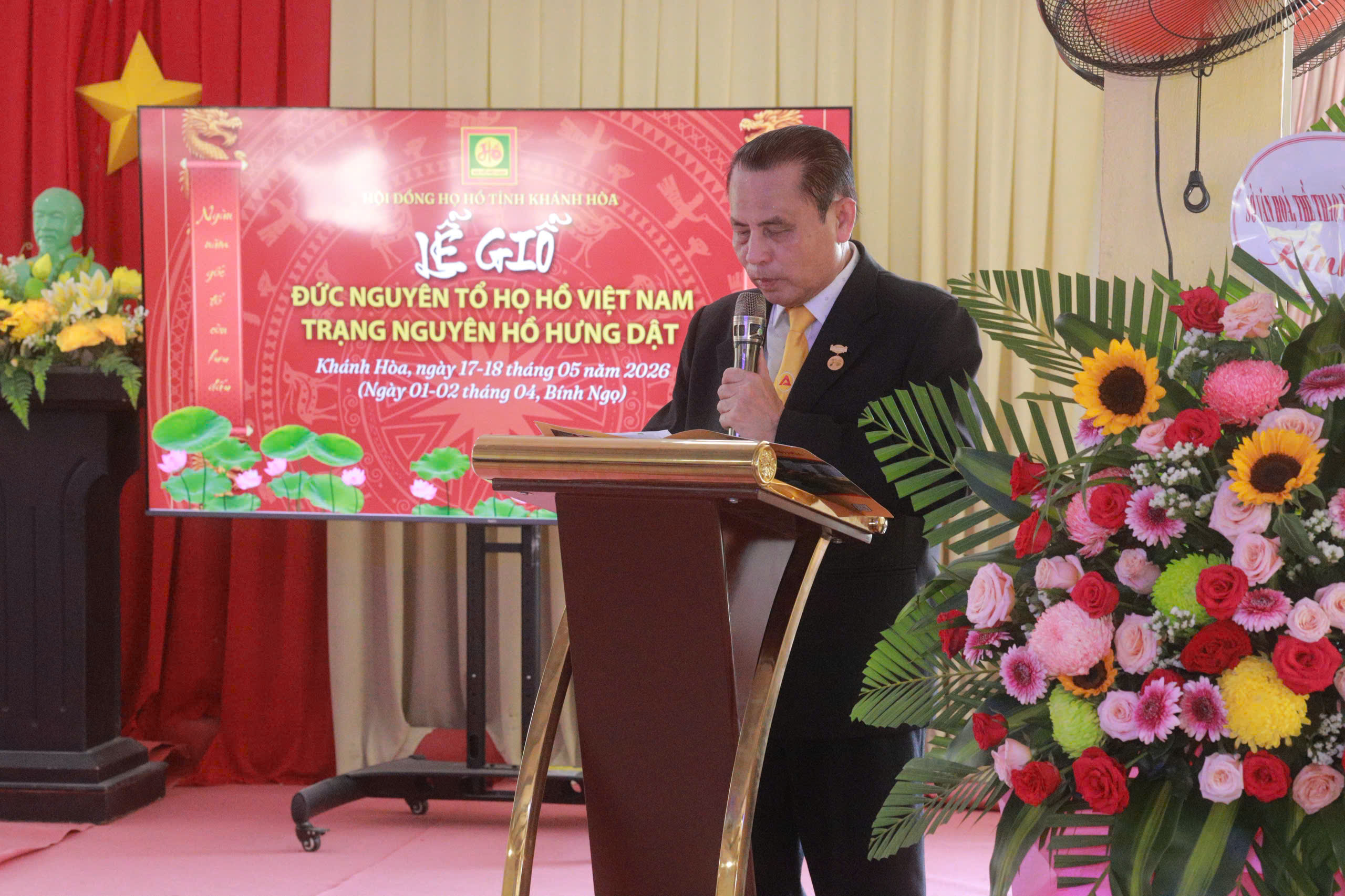 Chúc Văn Khai Mạc Lễ Tế Tổ Họ Hồ (Ngày 01-02/04/2026 ÂL)